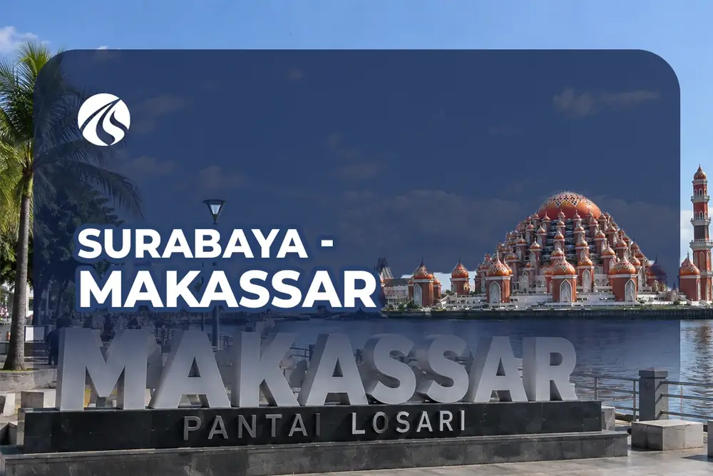 Ekspedisi Surabaya Makassar, Pantai Losari dan Masjid Terapung Makassar